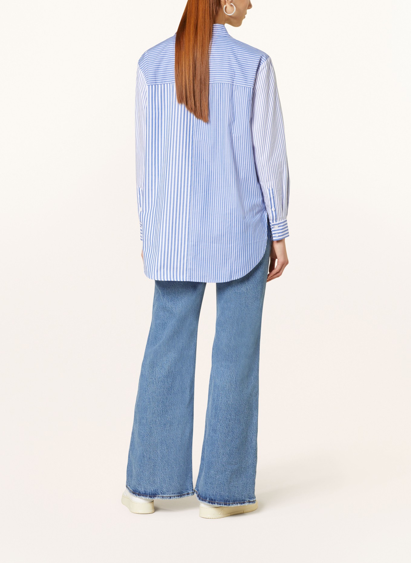 darling harbour Shirt blouse, Color: BLAU/WEISS (Image 3)