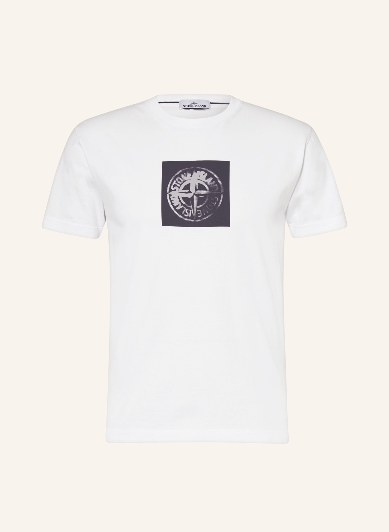 STONE ISLAND T-shirt, Color: WHITE (Image 1)