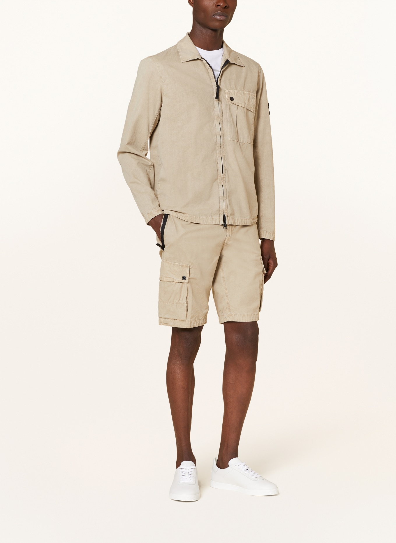 STONE ISLAND Overshirt, Color: OLIVE (Image 2)