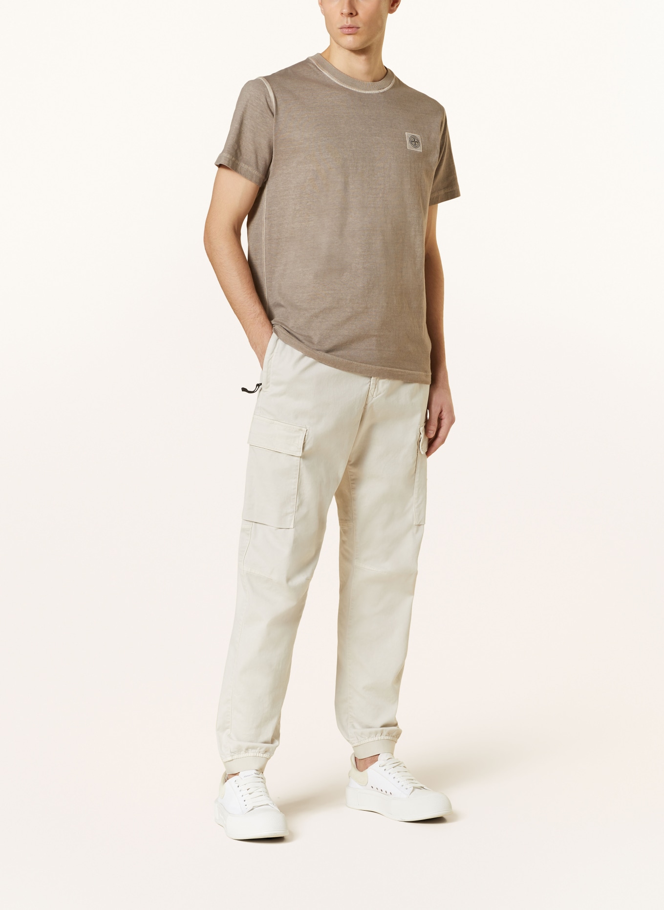 STONE ISLAND T-shirt, Color: TAUPE (Image 2)