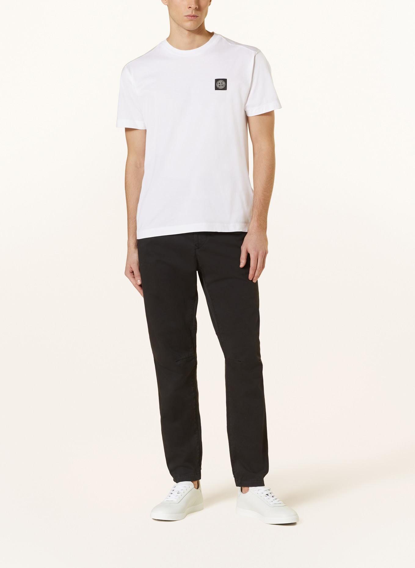 STONE ISLAND T-shirt, Color: WHITE (Image 2)