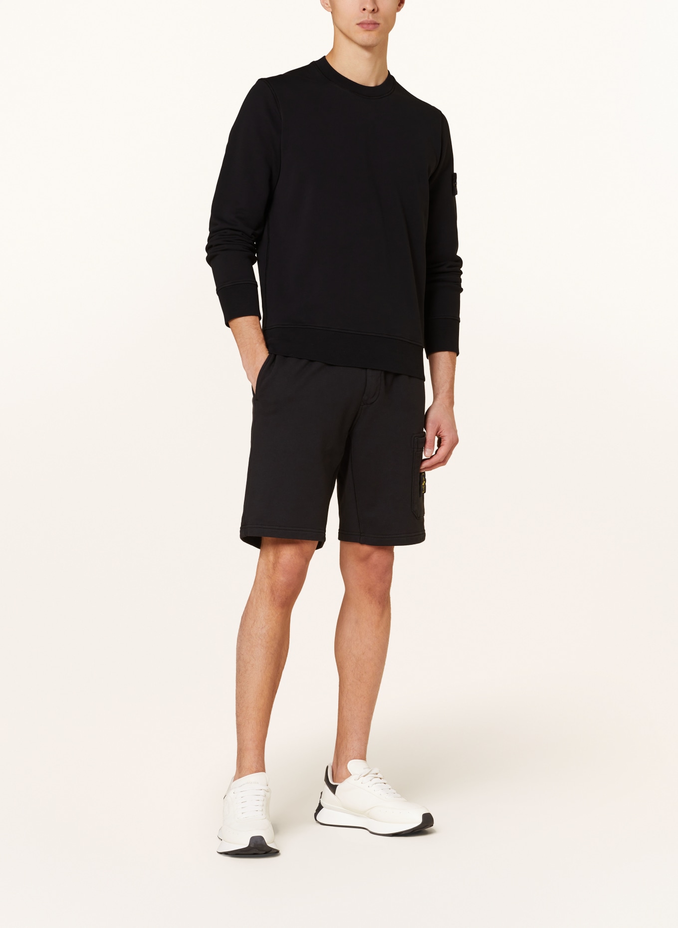 STONE ISLAND Sweatshirt: BLACK