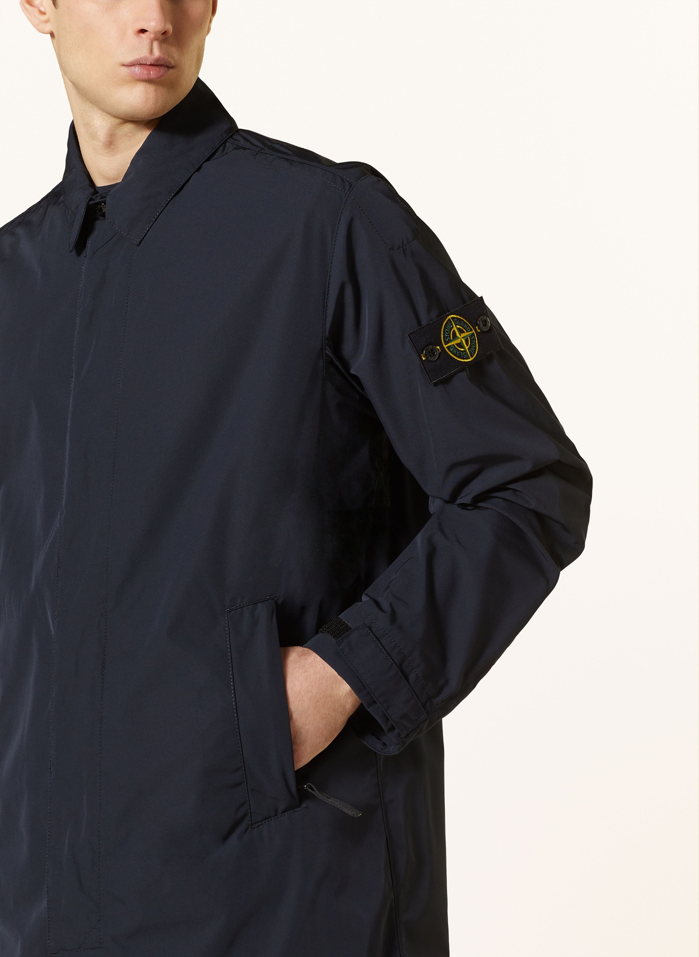 STONE ISLAND Kabát: TMAVĚ MODRÁ