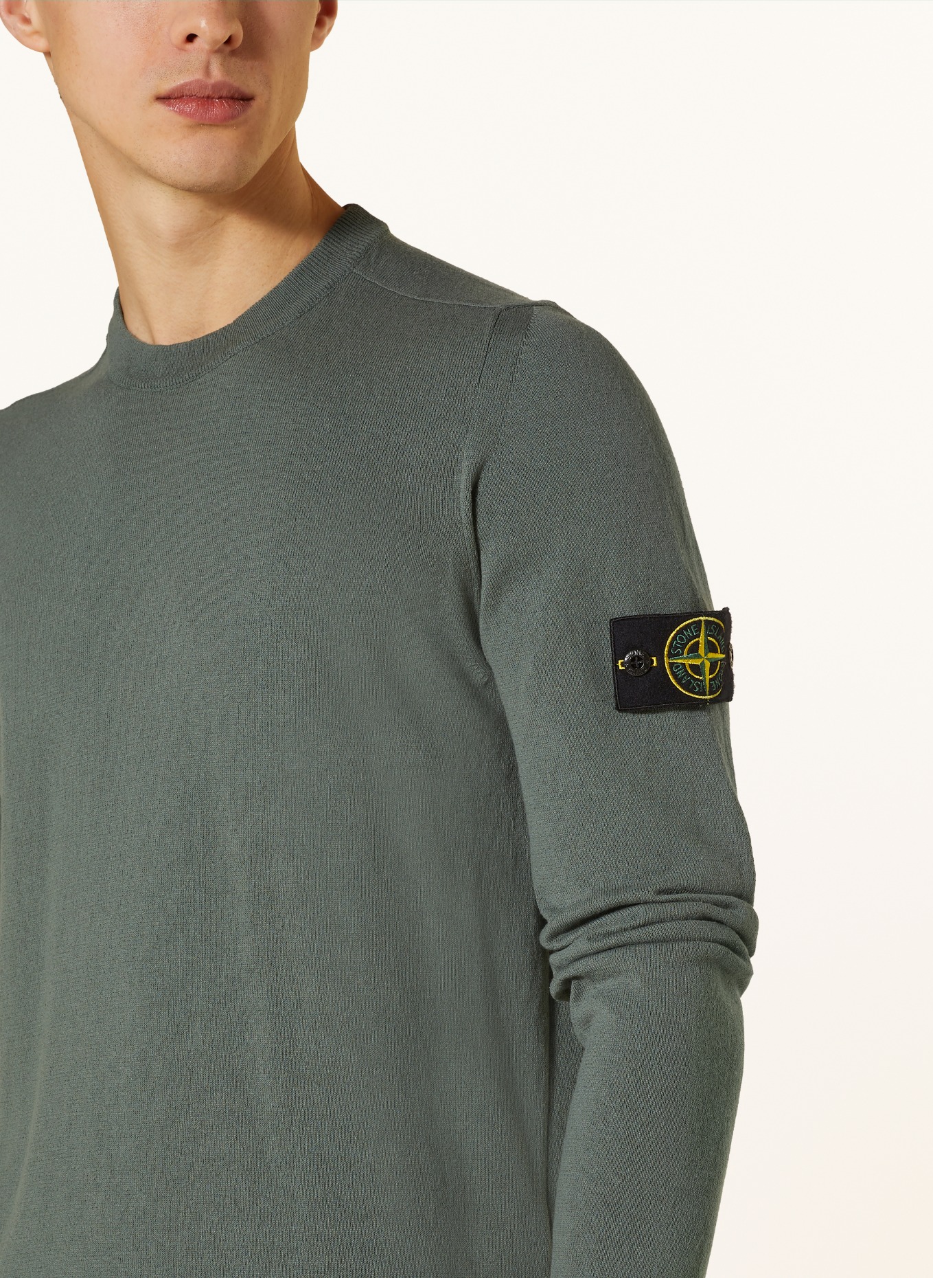 STONE ISLAND Svetr: TMAVĚ ZELENÁ