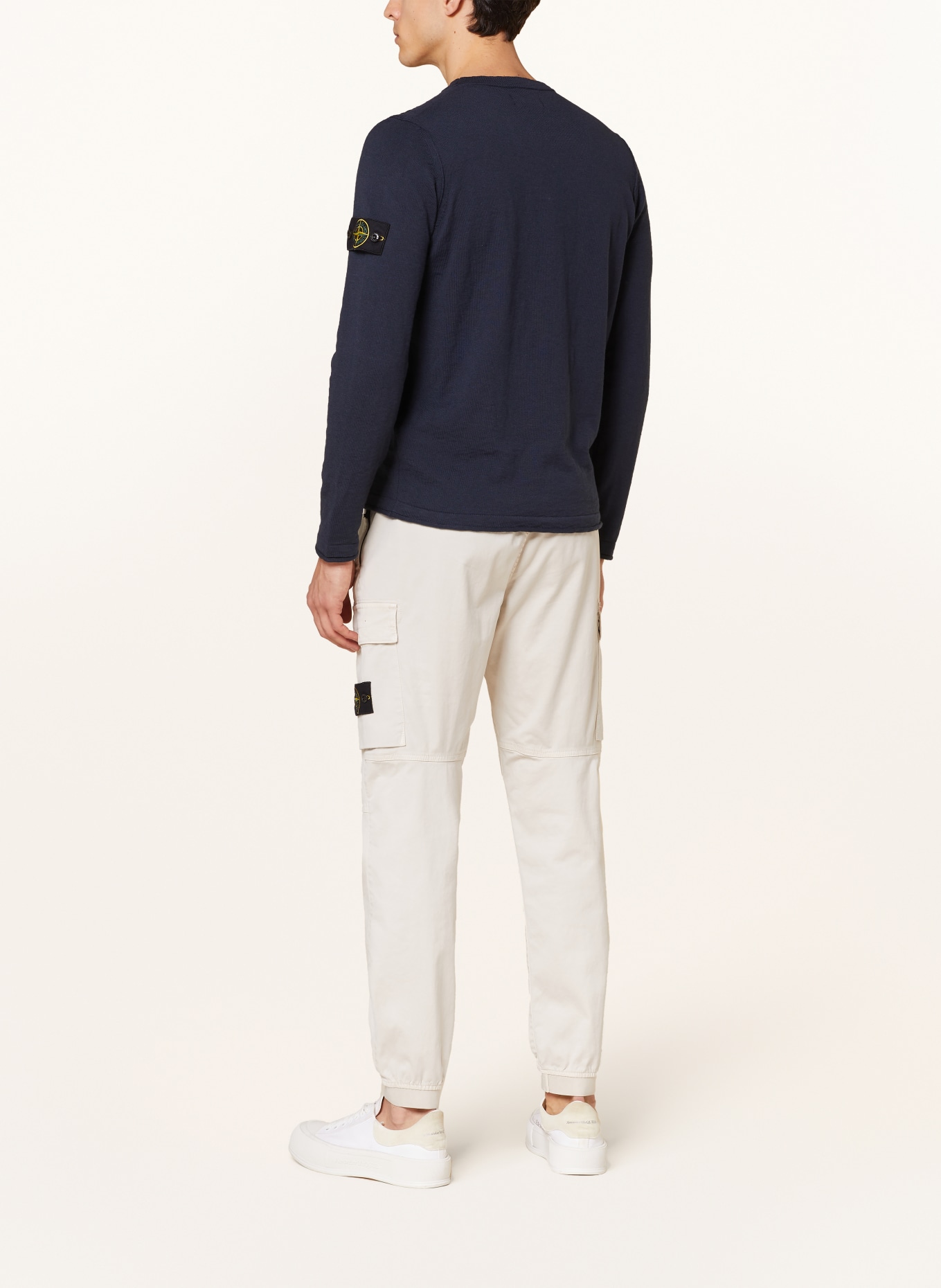 STONE ISLAND Pullover: DUNKELBLAU