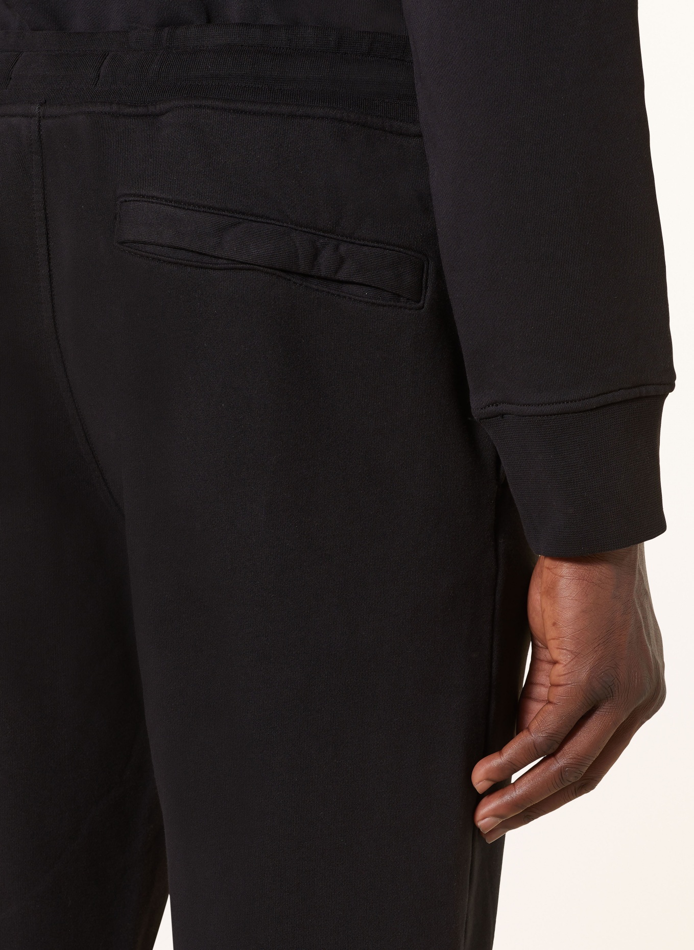 STONE ISLAND Pants in jogger style, Color: BLACK (Image 6)