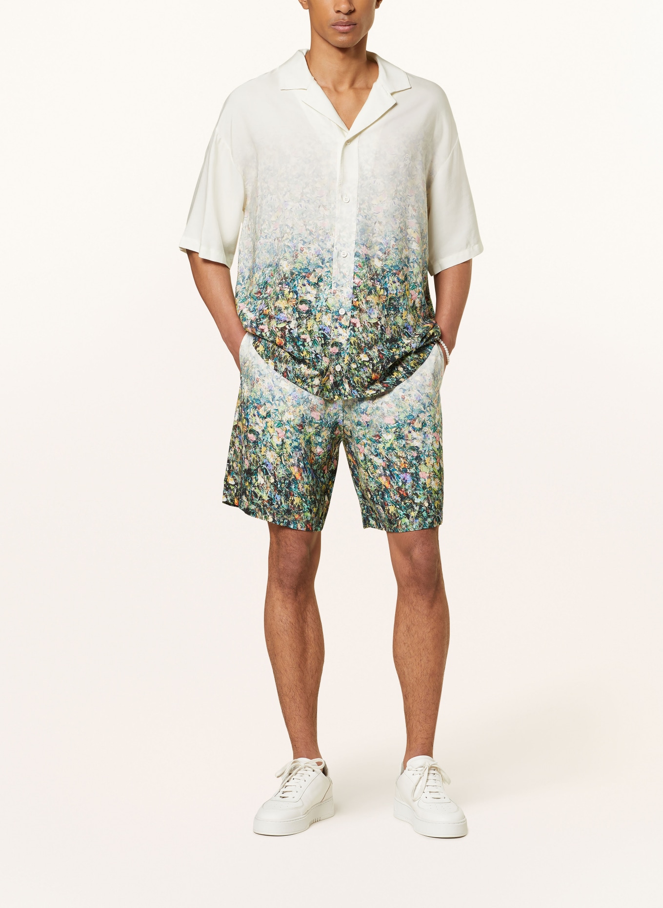 ELIAS RUMELIS Resort shirt ERFLORIN comfort fit, Color: ECRU (Image 2)