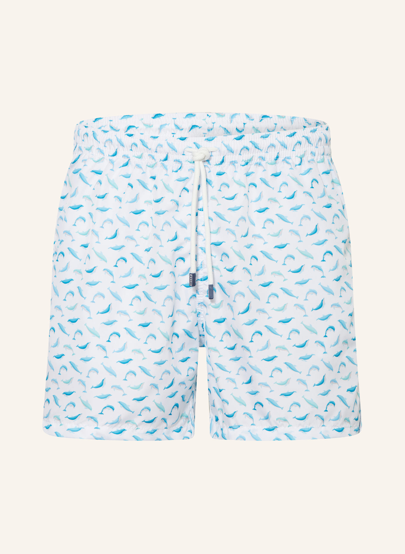 FEDELI Swim shorts, Color: WHITE/ TURQUOISE/ MINT (Image 1)