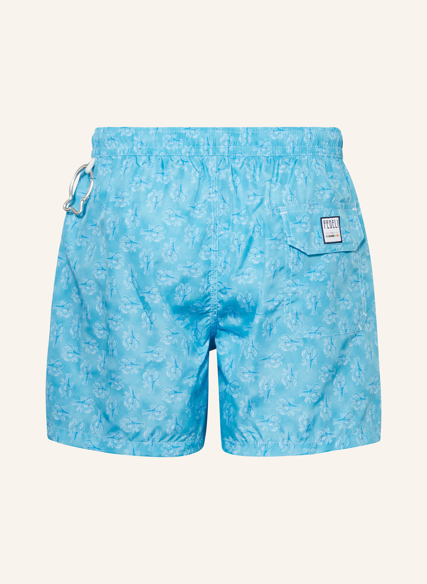 FEDELI Swim shorts, Color: TURQUOISE (Image 2)