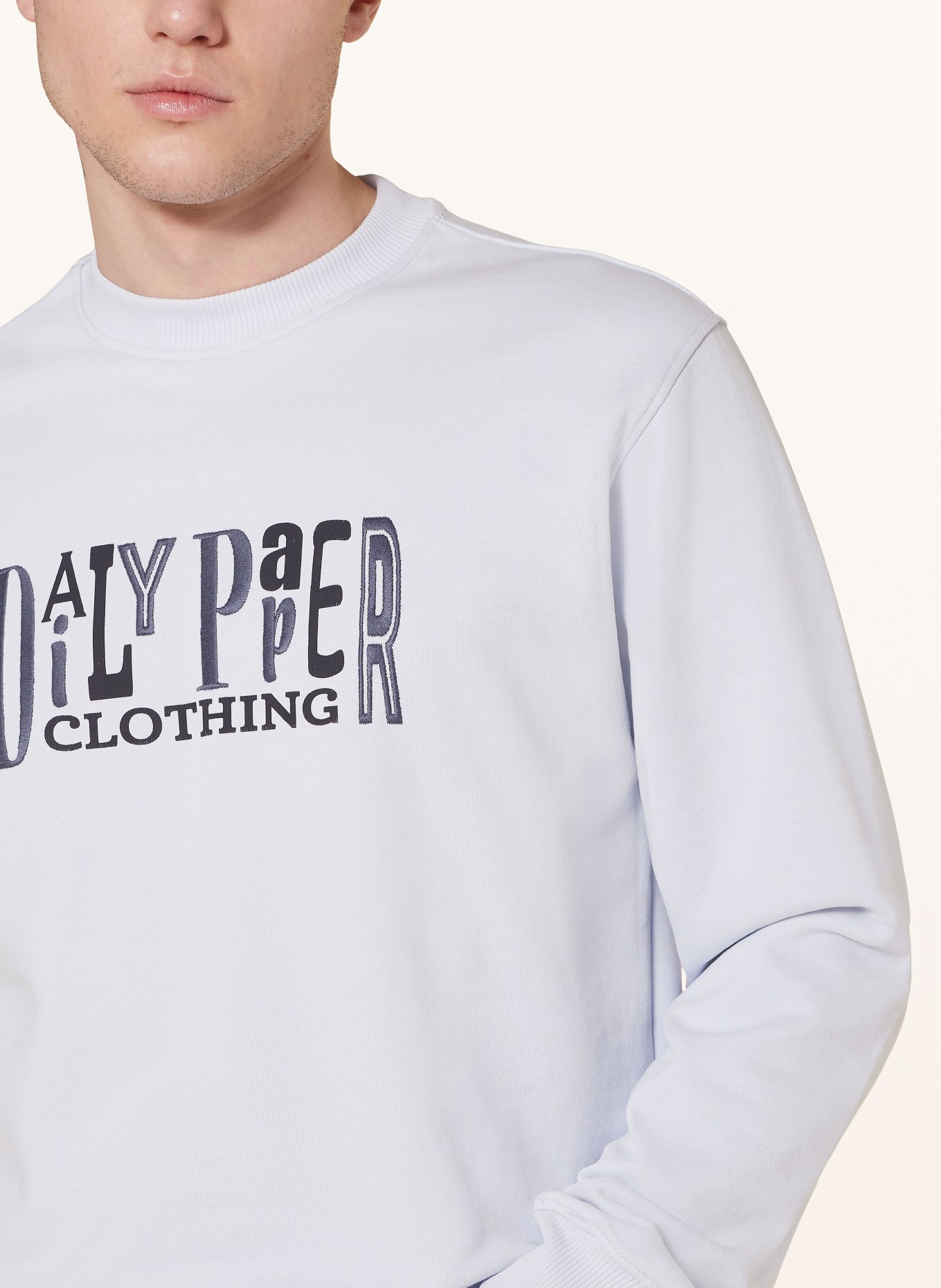 DAILY PAPER Sweatshirt UNITED, Farbe: HELLBLAU (Bild 4)