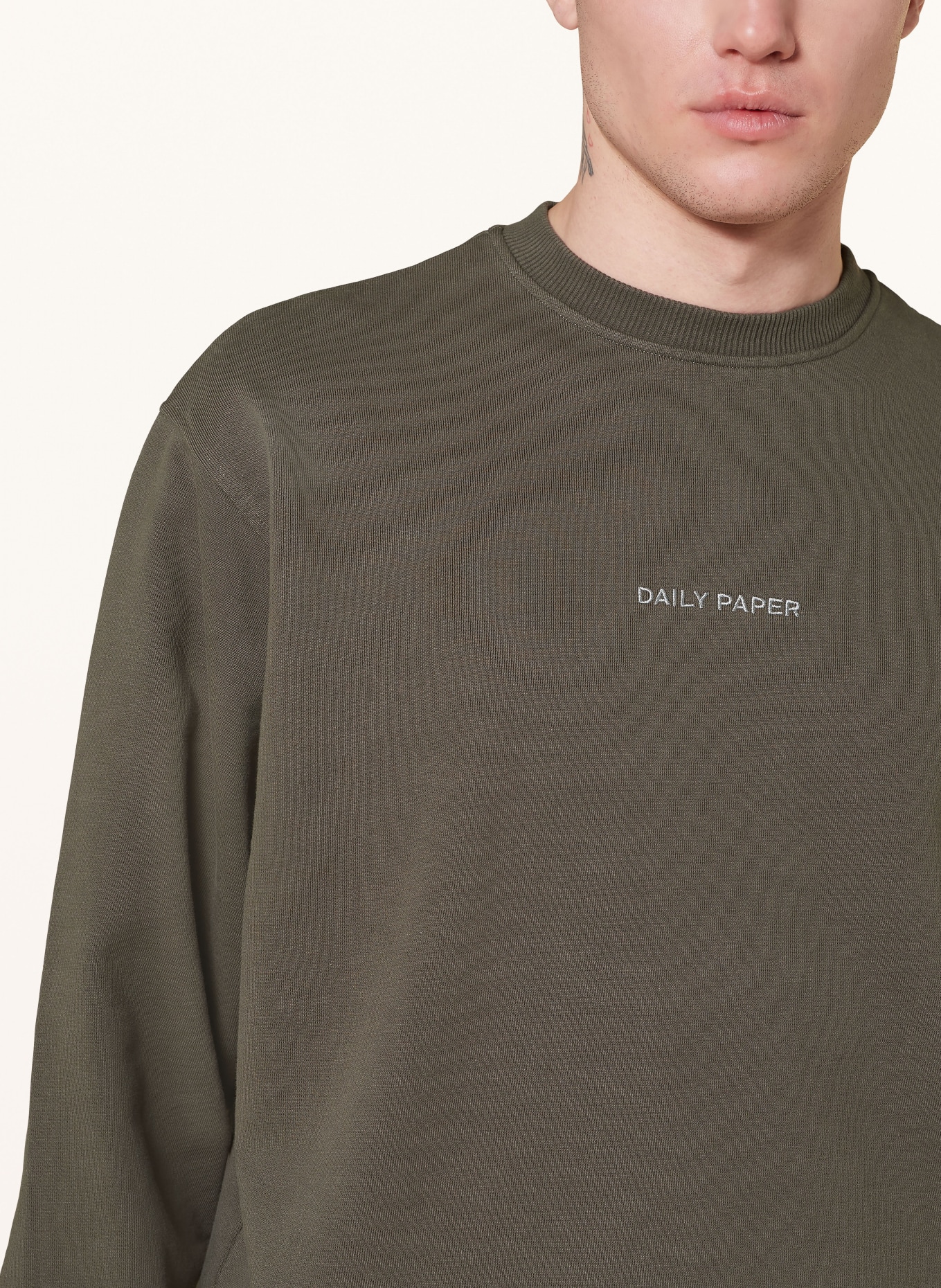 DAILY PAPER Sweatshirt, Color: DARK GREEN/ GRAY (Image 4)