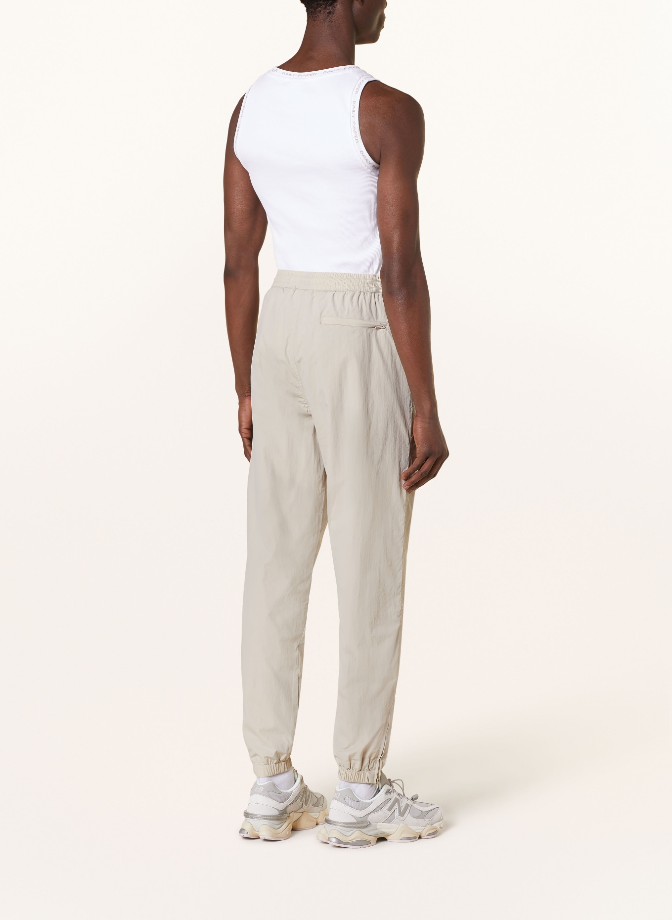 DAILY PAPER Pants EWARD in jogger style, Color: BEIGE (Image 3)