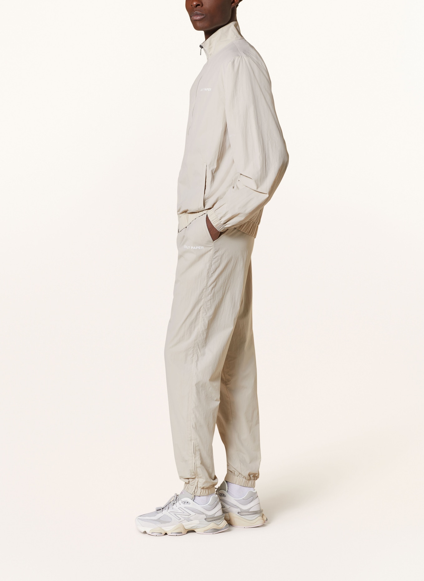 DAILY PAPER Pants EWARD in jogger style, Color: BEIGE (Image 4)