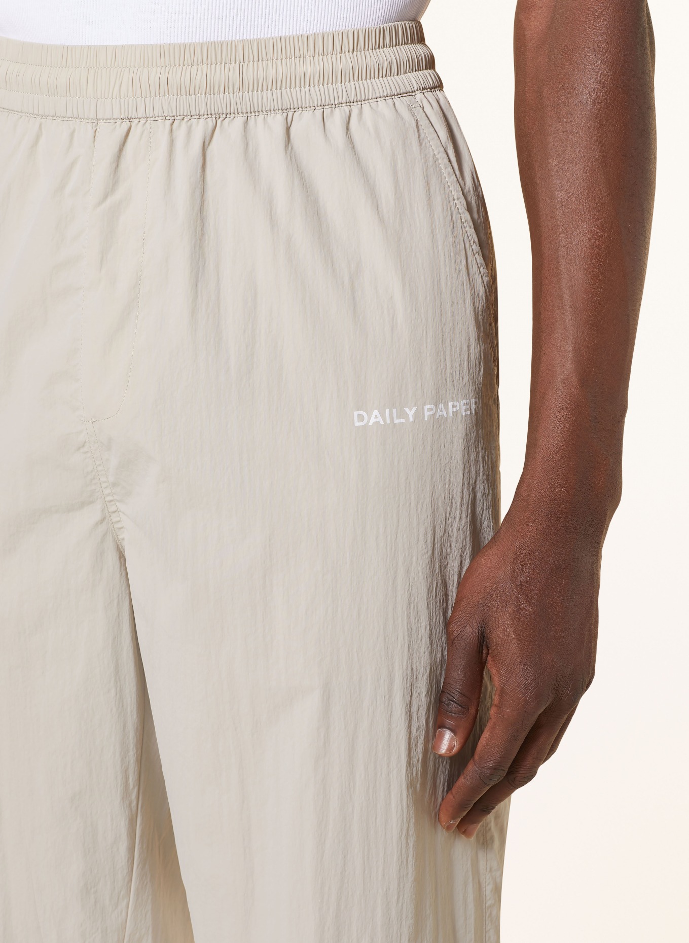 DAILY PAPER Kalhoty EWARD v joggingovém stylu, Barva: BÉŽOVÁ (Obrázek 5)