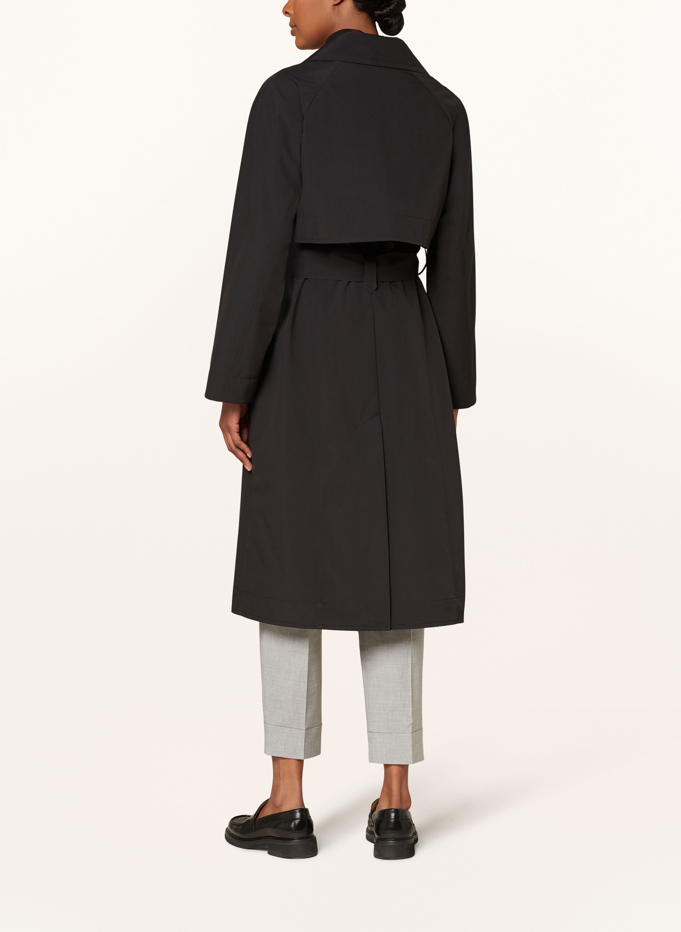 White Label Trench coat, Color: BLACK (Image 3)