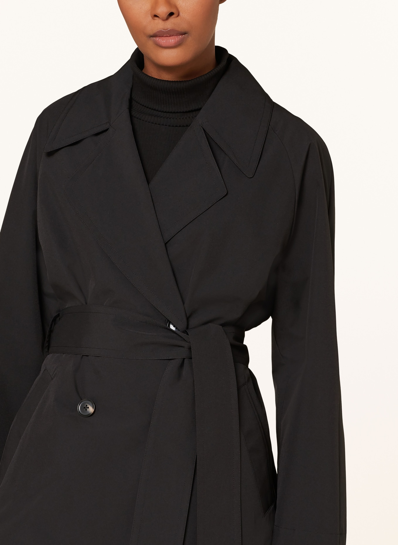 White Label Trench coat, Color: BLACK (Image 4)