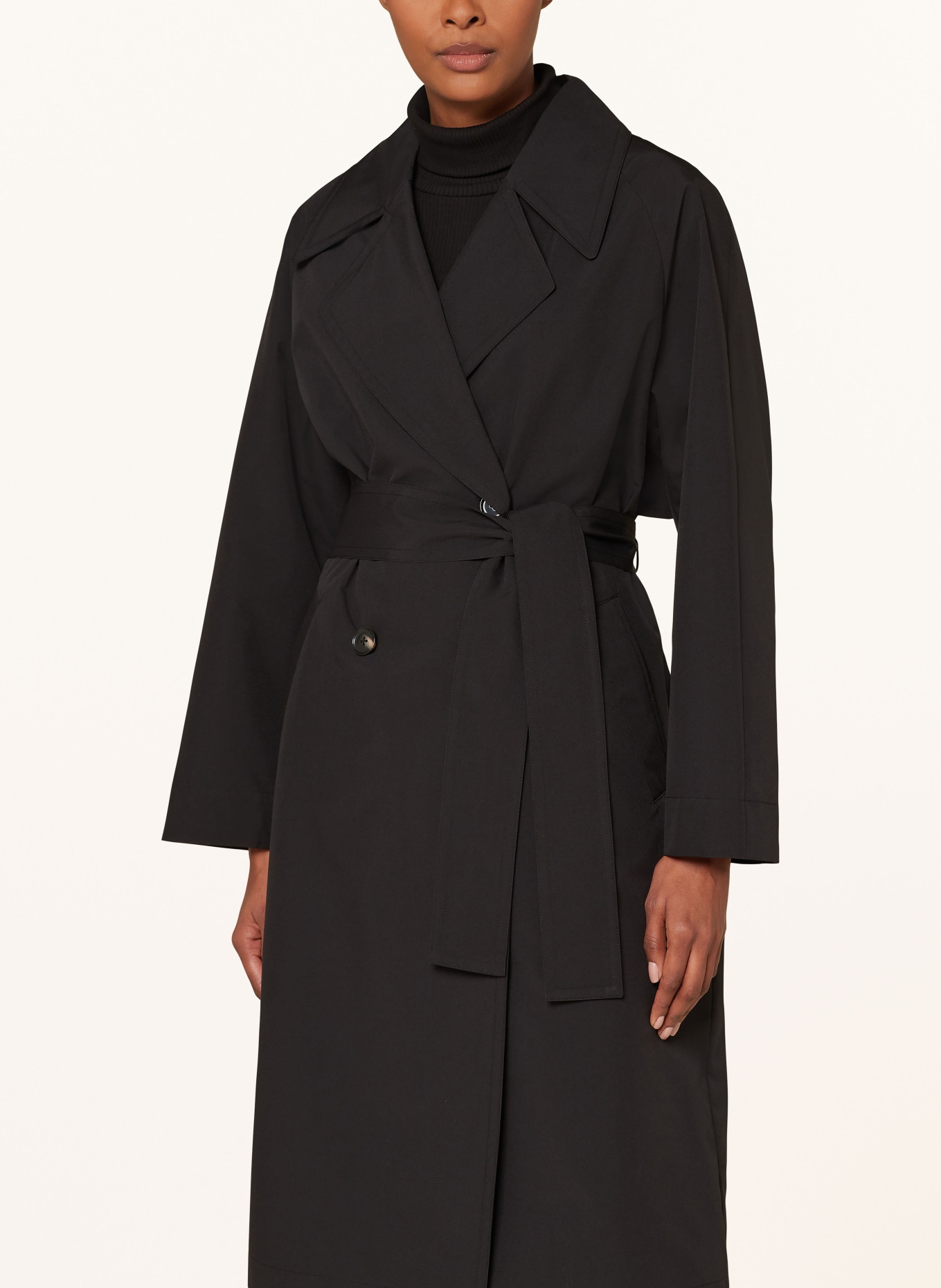 White Label Trench coat, Color: BLACK (Image 5)