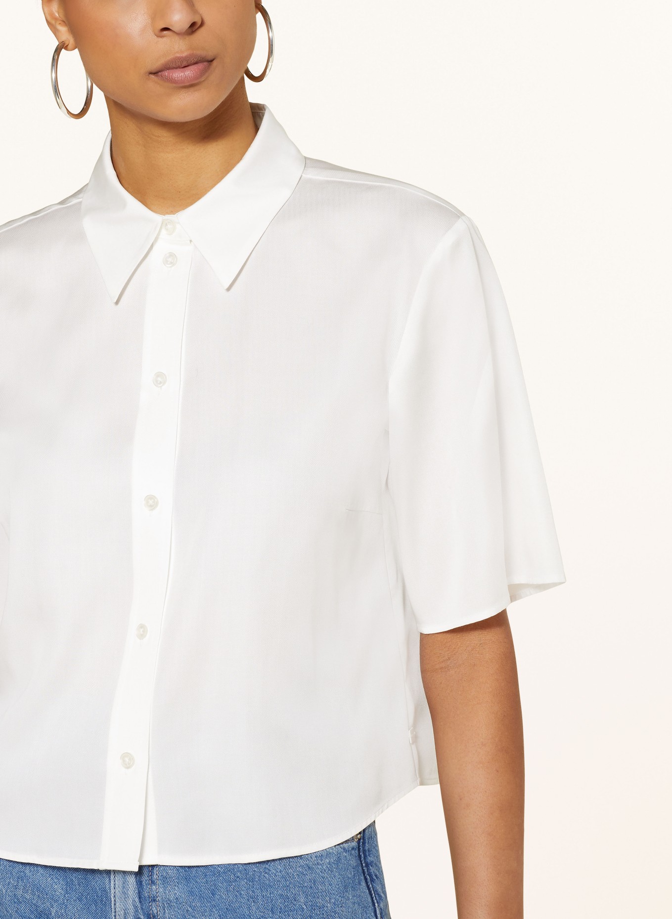 Marc O'Polo DENIM Shirt blouse, Color: CREAM (Image 4)