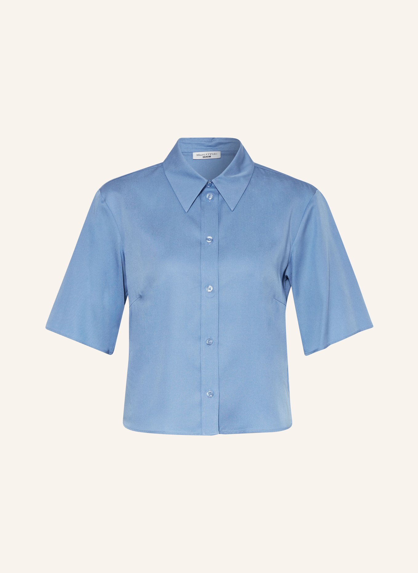 Marc O'Polo DENIM Shirt blouse, Color: LIGHT BLUE (Image 1)
