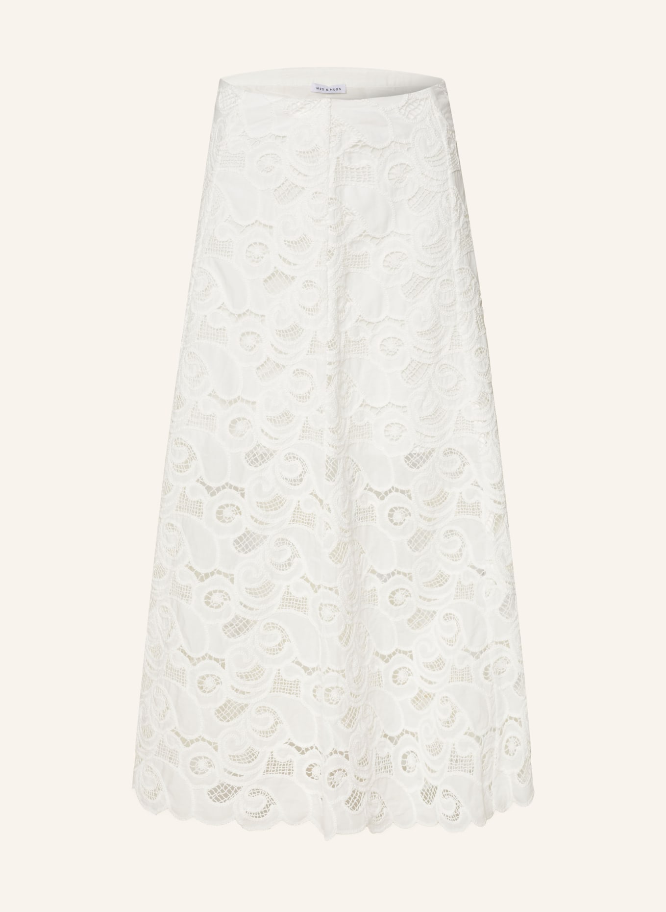 MRS & HUGS Lace skirt, Color: WHITE (Image 1)