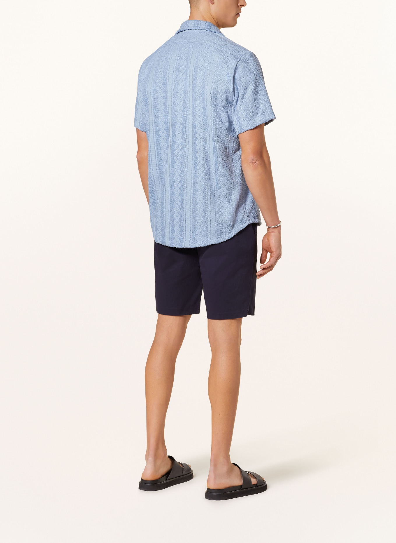 OAS Short sleeve shirt ANCORA regular fit, Color: BLUE (Image 3)