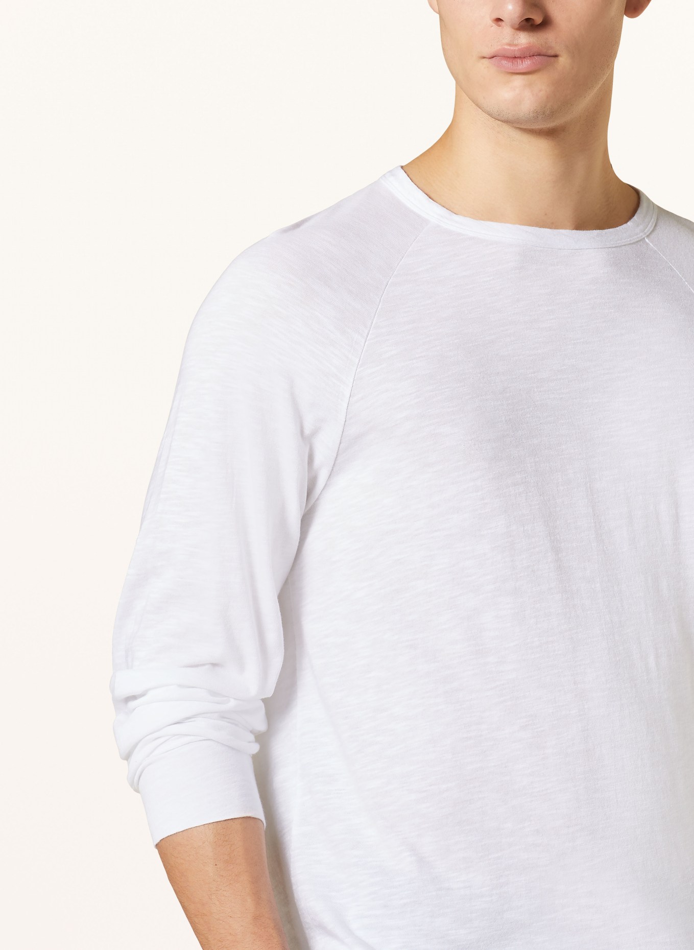 Juvia Long sleeve shirt KENJI, Color: WHITE (Image 4)