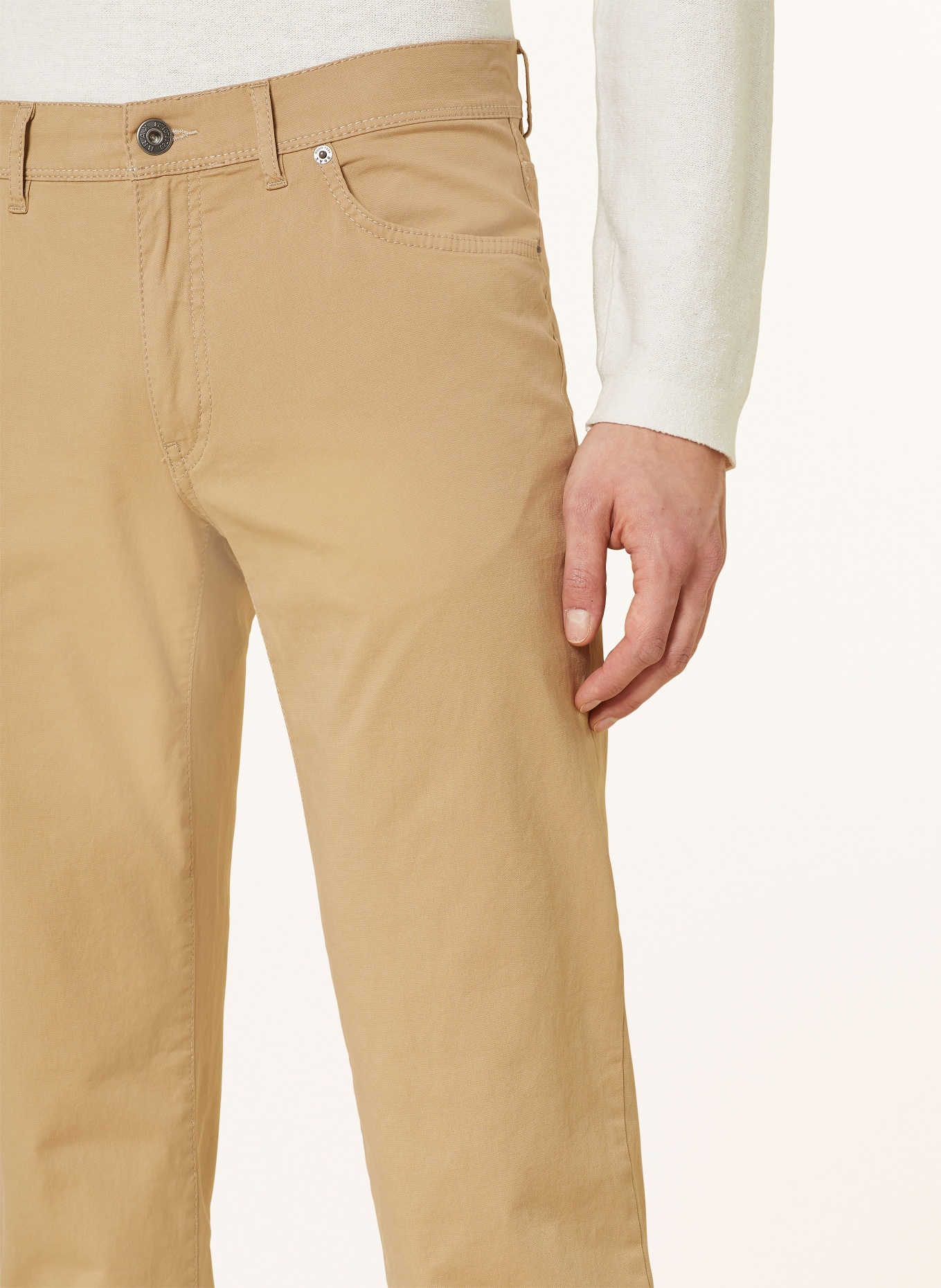 BRAX Kalhoty CADIZ Straight Fit, Barva: 56 BEIGE (Obrázek 5)
