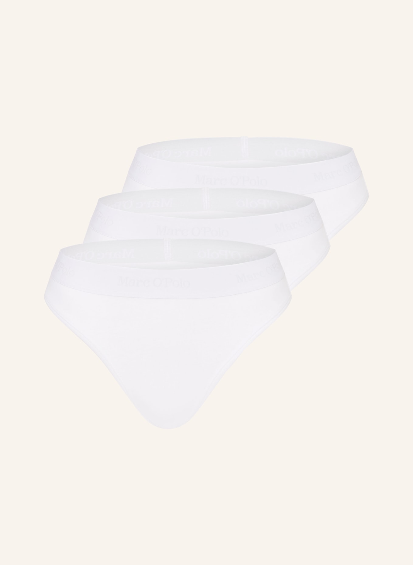 Marc O'Polo 3-pack briefs, Color: WHITE (Image 1)