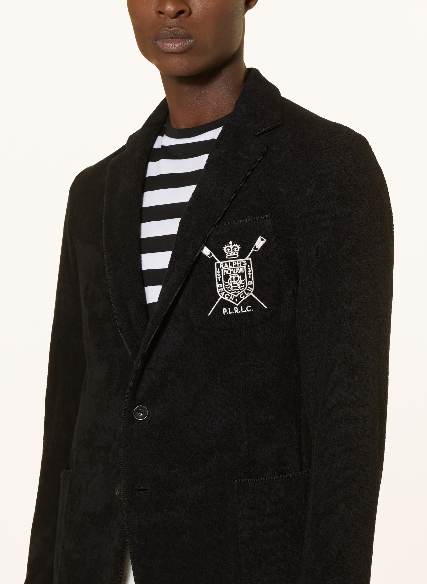 RALPH LAUREN PURPLE LABEL Tailored jacket extra slim fit, Color: BLACK (Image 5)