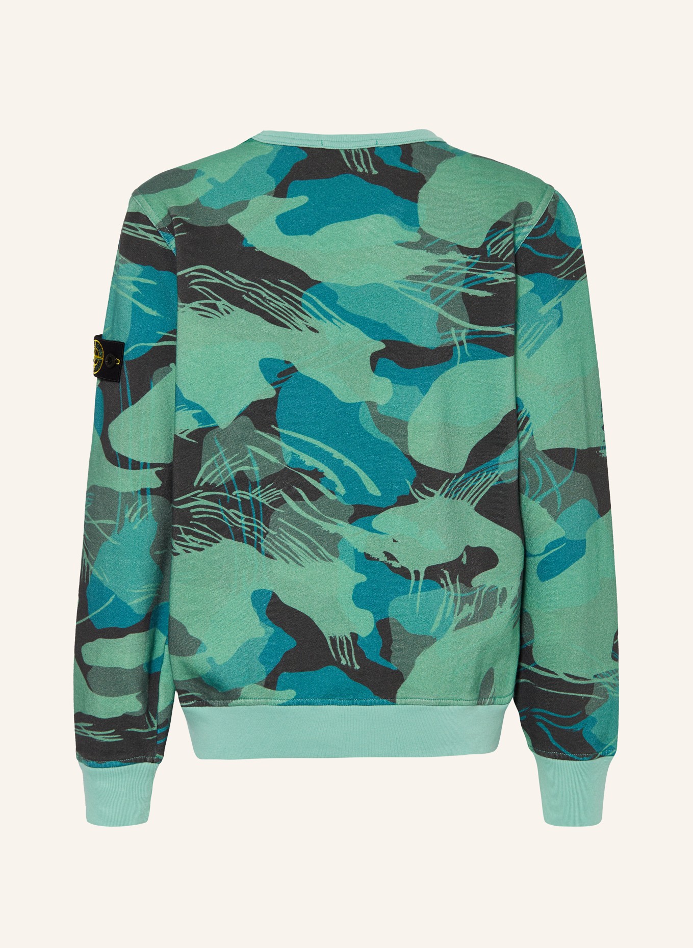 STONE ISLAND JUNIOR Sweatshirt, Farbe: GRÜN/ PETROL/ DUNKELGRAU (Bild 2)