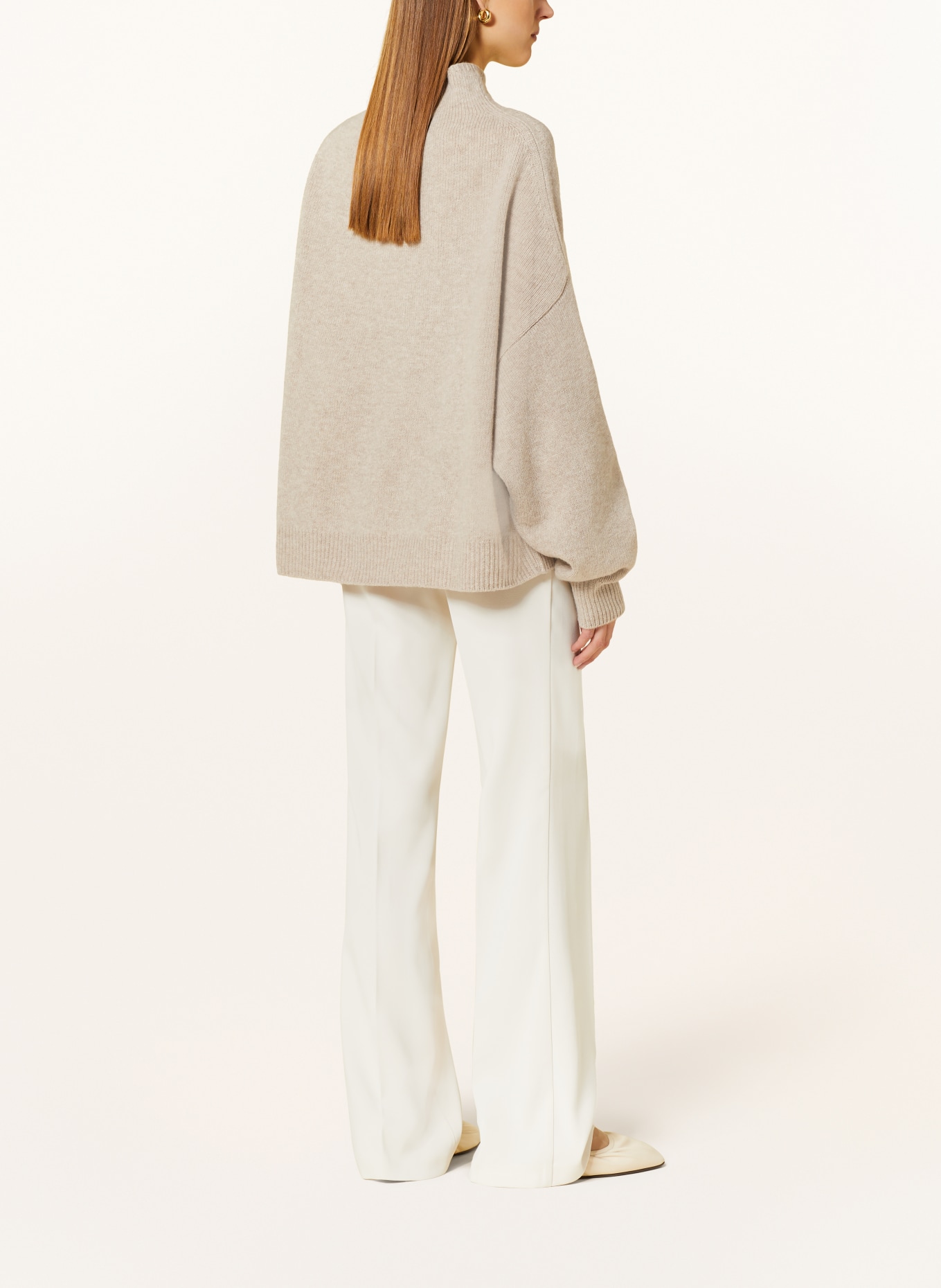 by Aylin Koenig Sweater DAGMAR in merino wool, Color: TAUPE (Image 3)