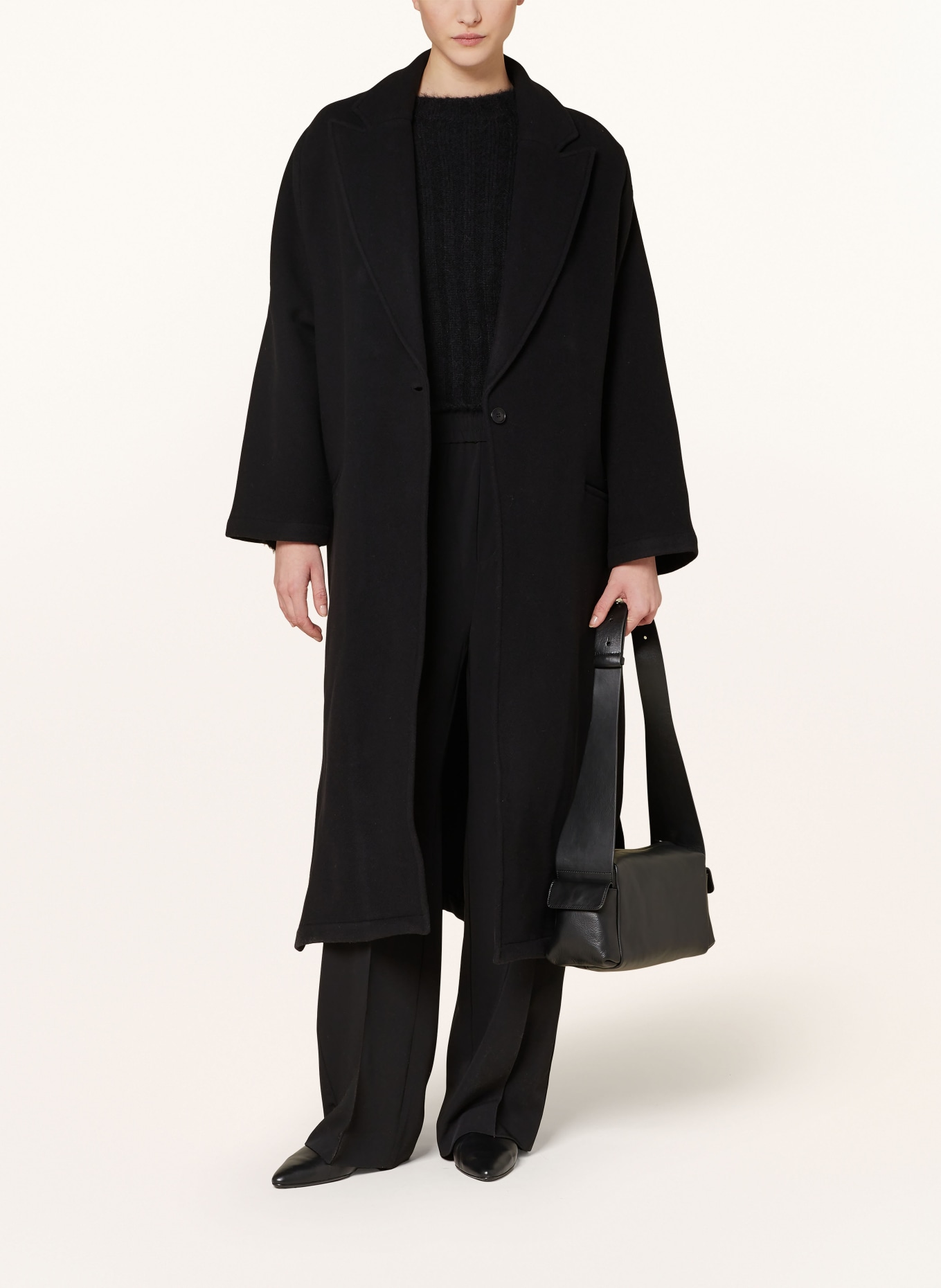 by Aylin Koenig Wool coat MINOU, Color: BLACK (Image 2)