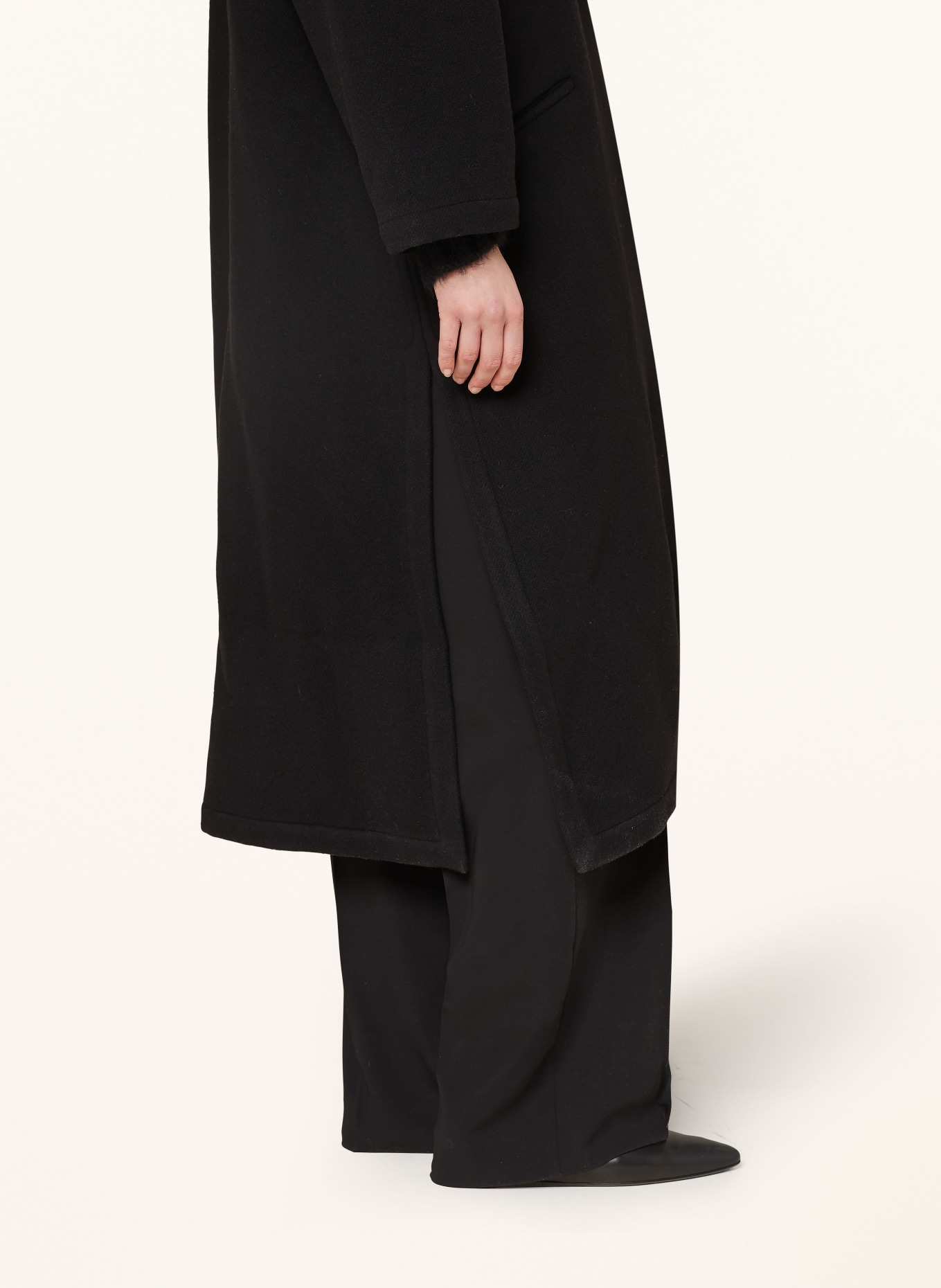 by Aylin Koenig Wool coat MINOU, Color: BLACK (Image 4)