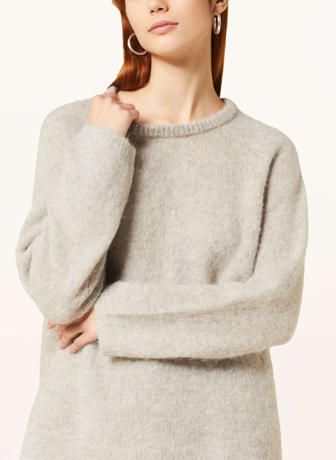 by Aylin Koenig Alpaca sweater LOUMI, Color: BEIGE (Image 4)