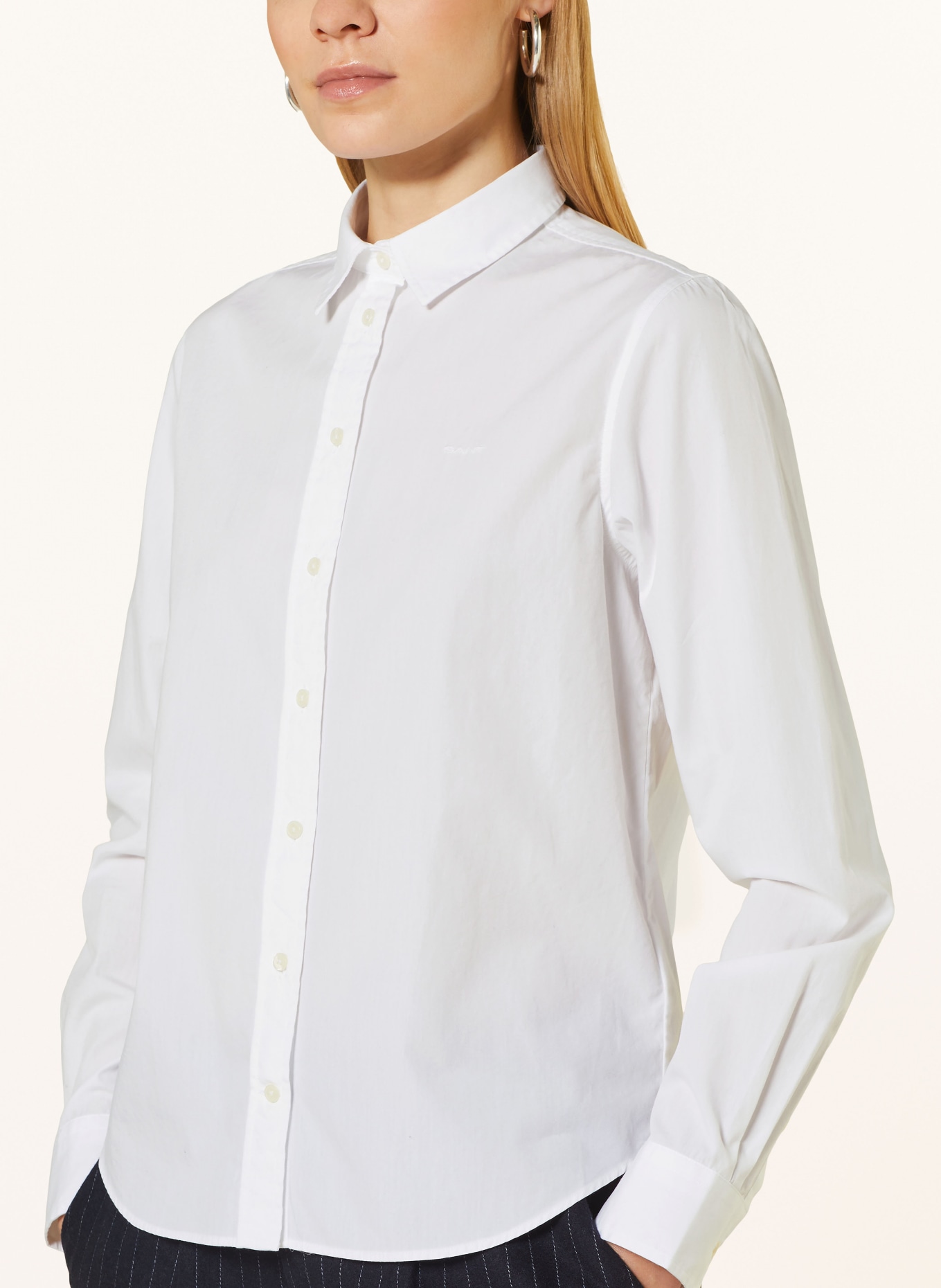 GANT Shirt blouse, Color: WHITE (Image 4)