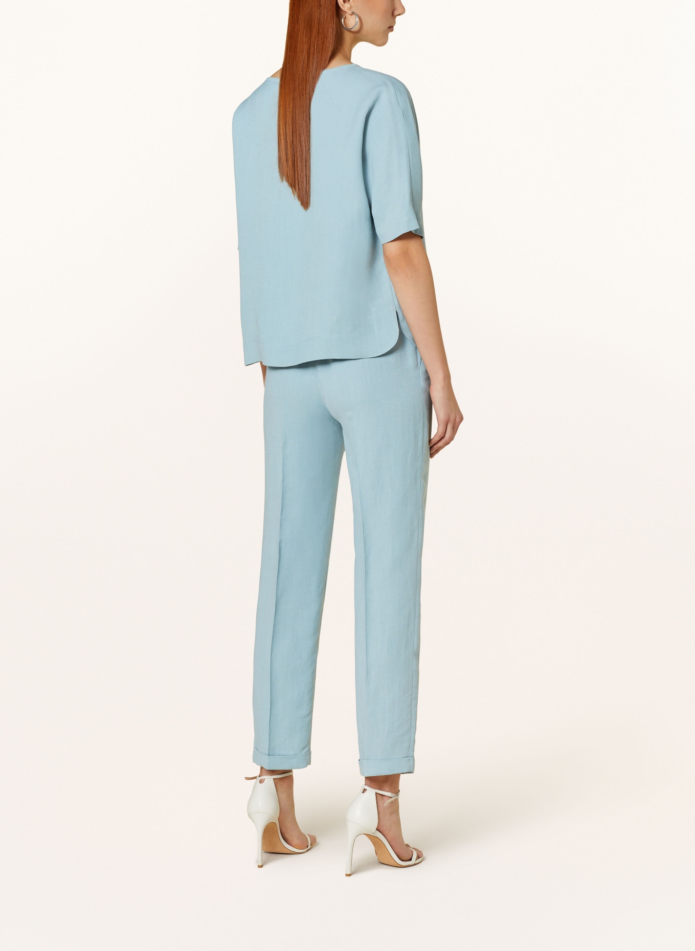 ANTONELLI firenze Shirt blouse DANIEL with 3/4 sleeves, Color: LIGHT BLUE (Image 3)