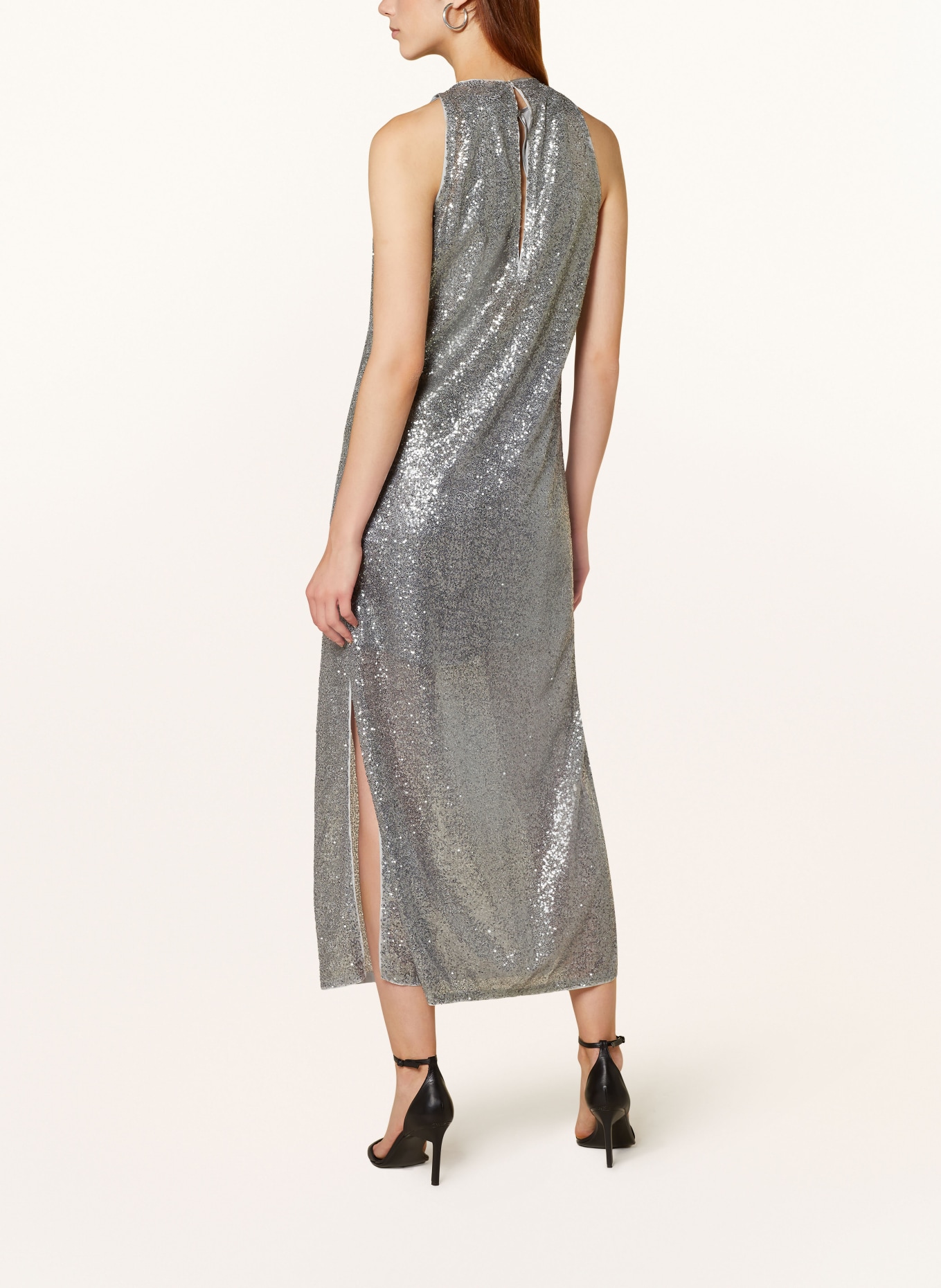 ANTONELLI firenze Evening dress LECLAIR with sequins, Color: SILVER (Image 3)