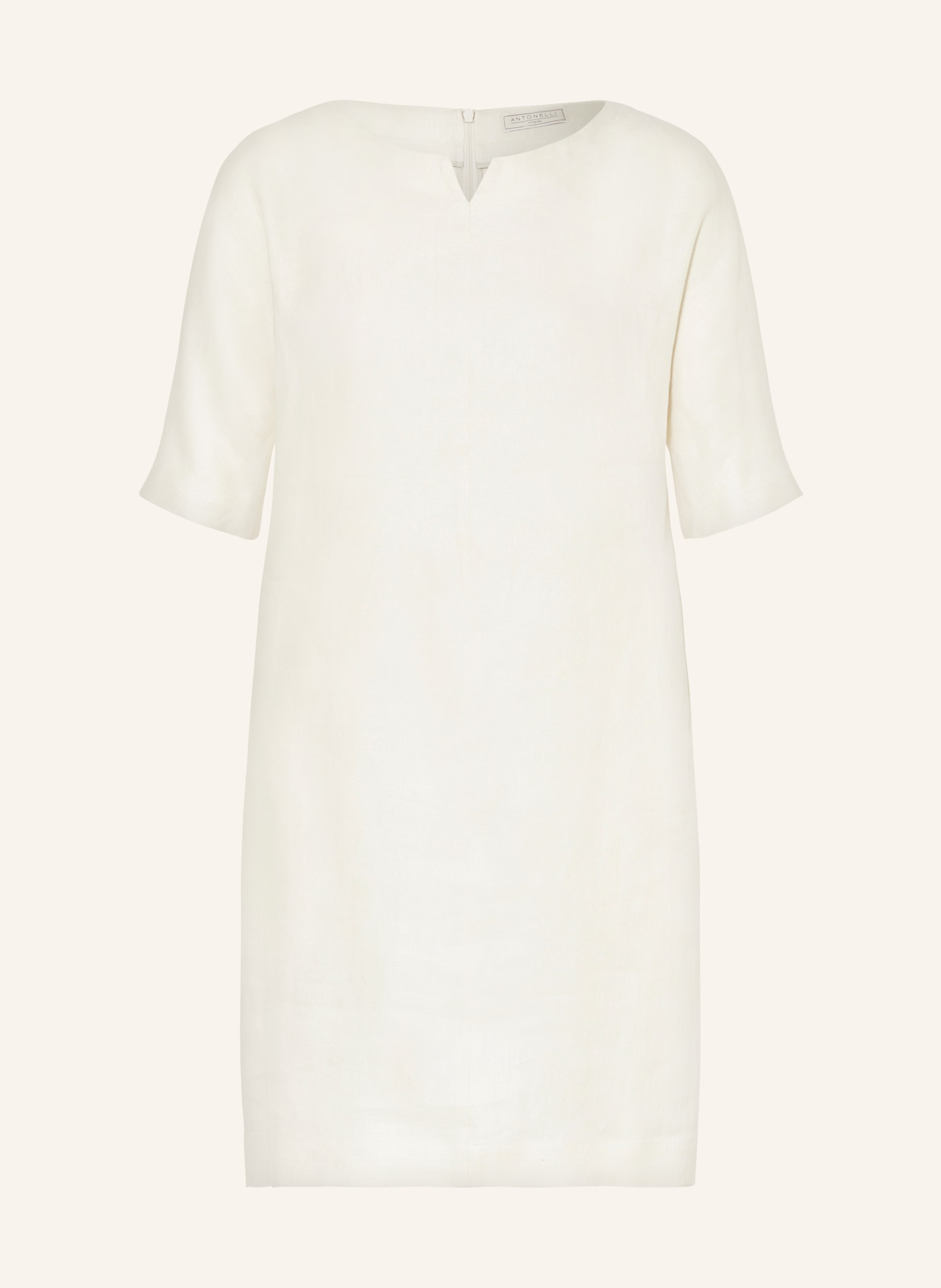 ANTONELLI firenze Linen dress MORAVIA, Color: BEIGE (Image 1)