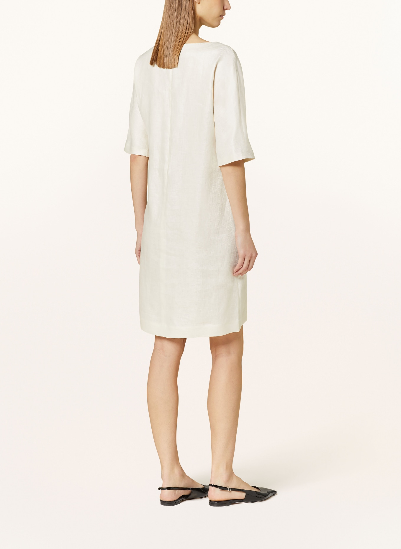 ANTONELLI firenze Linen dress MORAVIA, Color: BEIGE (Image 3)
