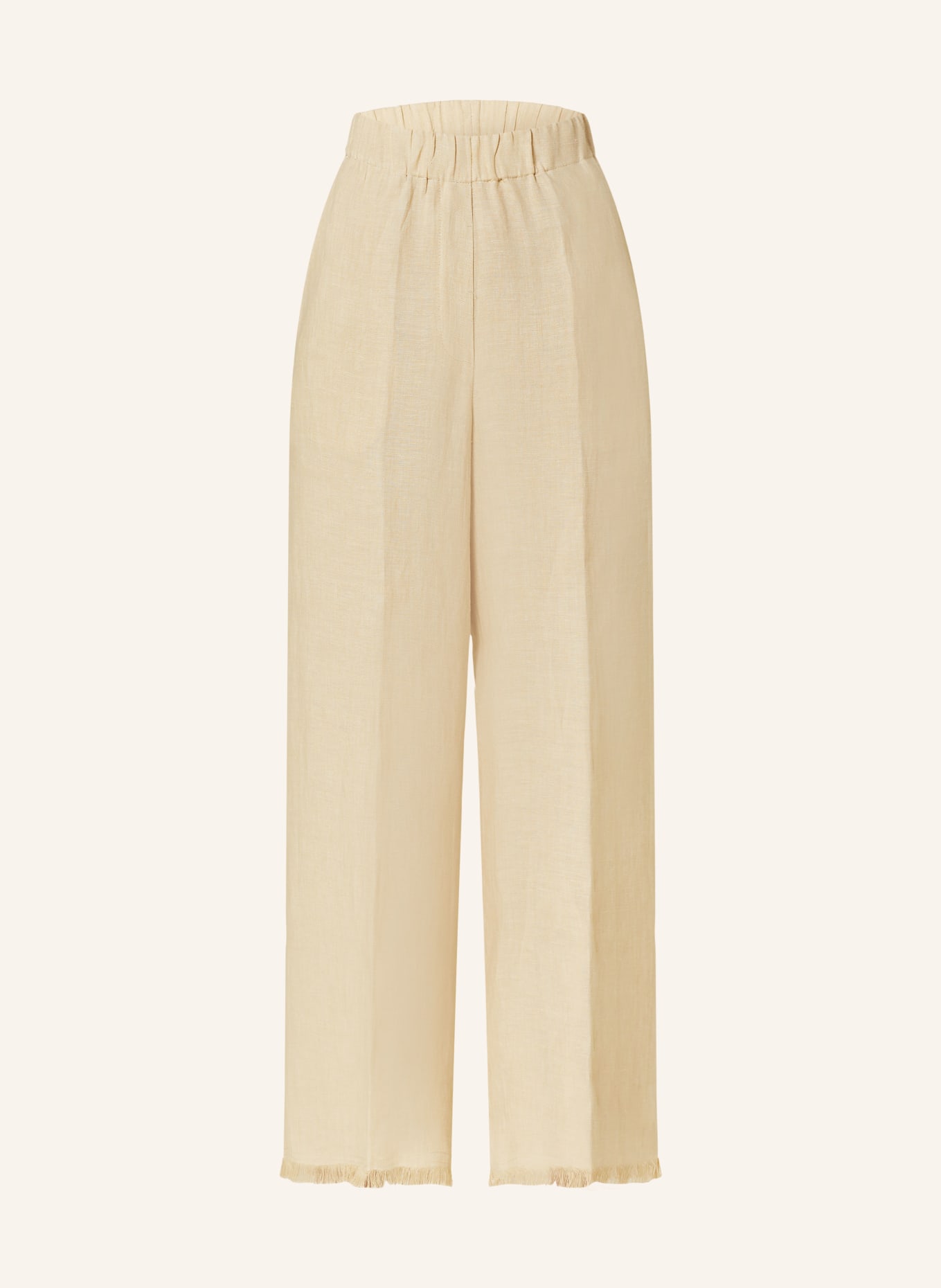 ANTONELLI firenze Linen culottes RYAN, Color: BEIGE (Image 1)