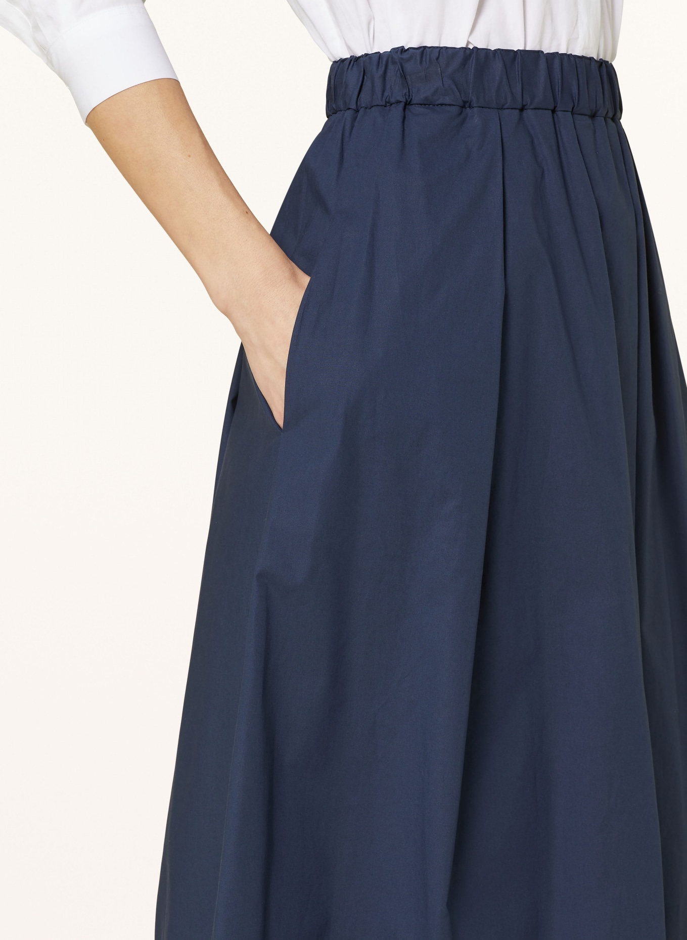 ANTONELLI firenze Skirt ISOTTA, Color: DARK BLUE (Image 4)
