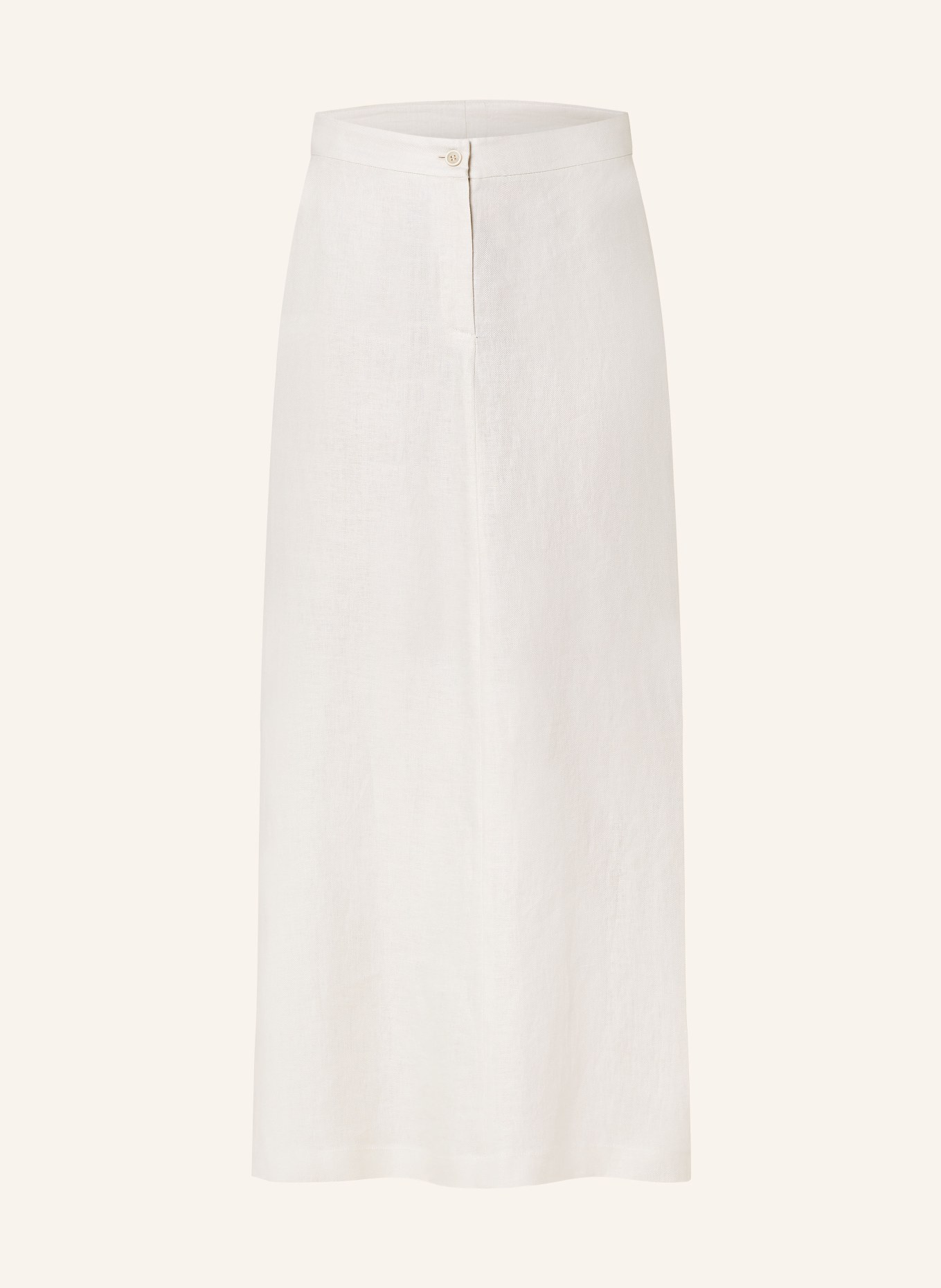 ANTONELLI firenze Linen skirt IPPOLITO, Color: CREAM (Image 1)