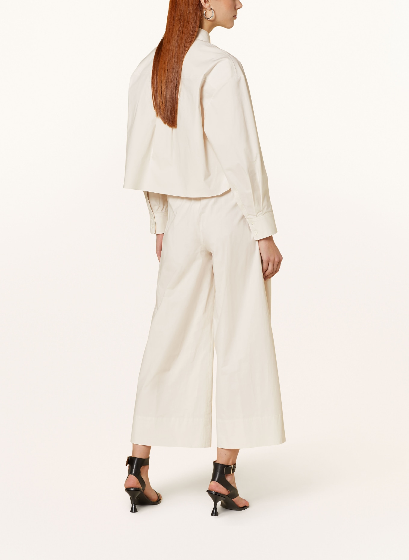 ANTONELLI firenze Cropped shirt blouse ANNE, Color: CREAM (Image 3)