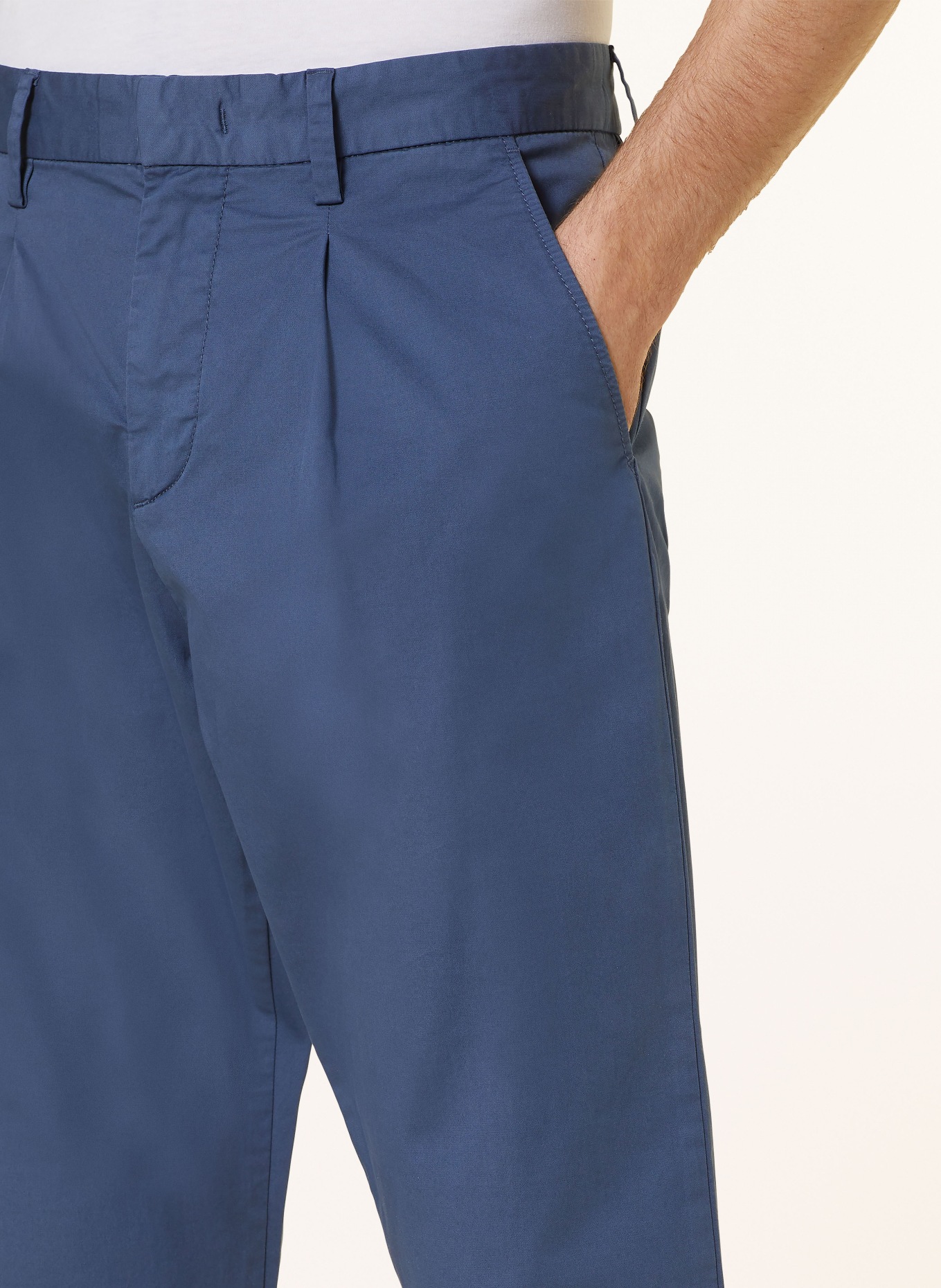 PAUL Chino Tapered Fit, Farbe: BLAU (Bild 5)