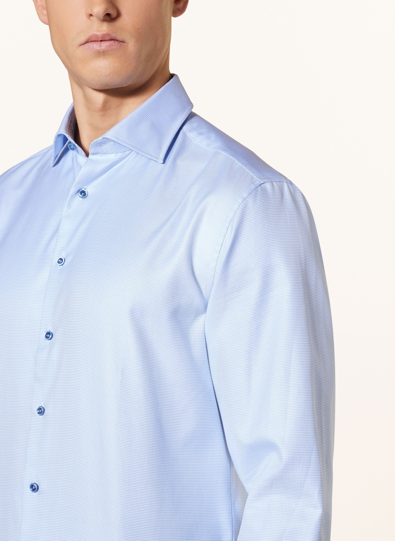 Stenströms Shirt regular fit, Color: LIGHT BLUE/ WHITE (Image 4)