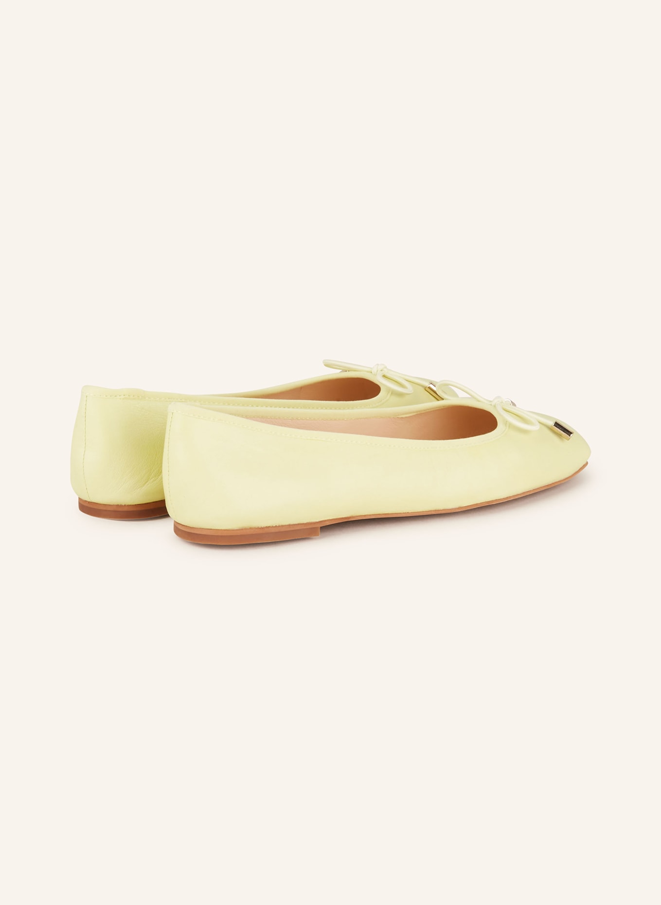 INUOVO Ballerinas CARREE: HELLGRÜN