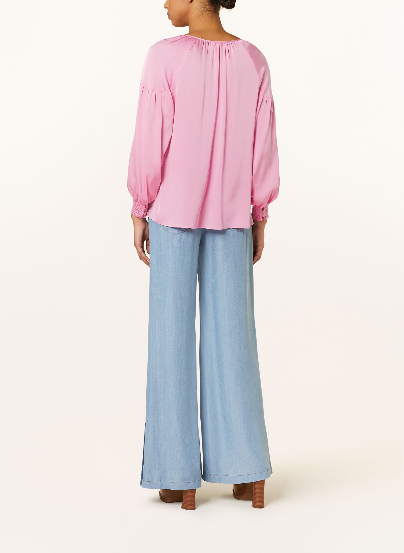 IVI collection Silk tunic, Color: PINK (Image 3)