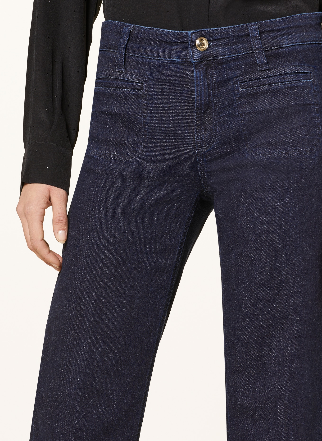 CAMBIO Flared Jeans TESS, Farbe: 5006 modern rinsed (Bild 5)