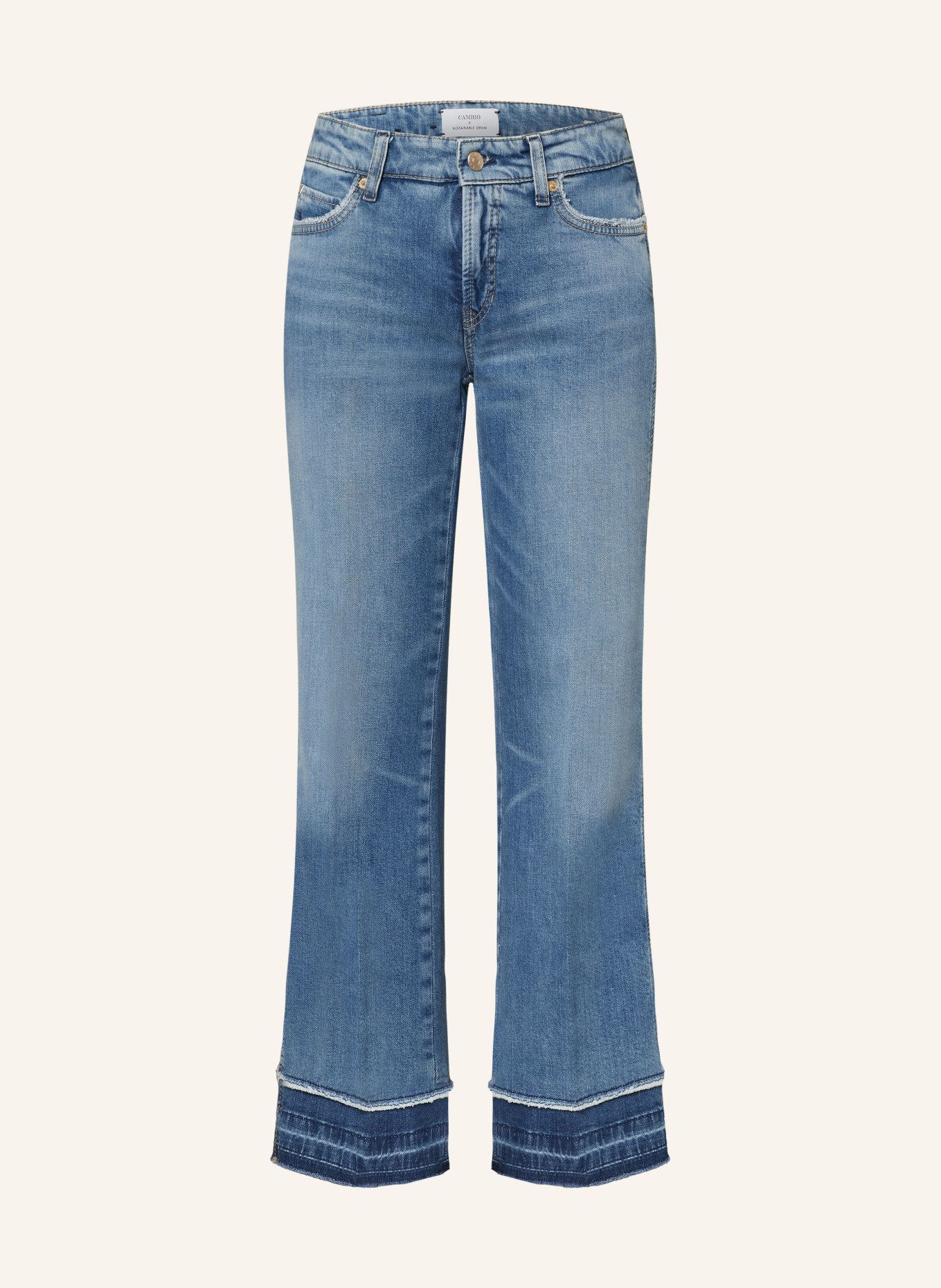 CAMBIO Bootcut jeans FRANCESCA, Color: 5276 eco mid used (Image 1)