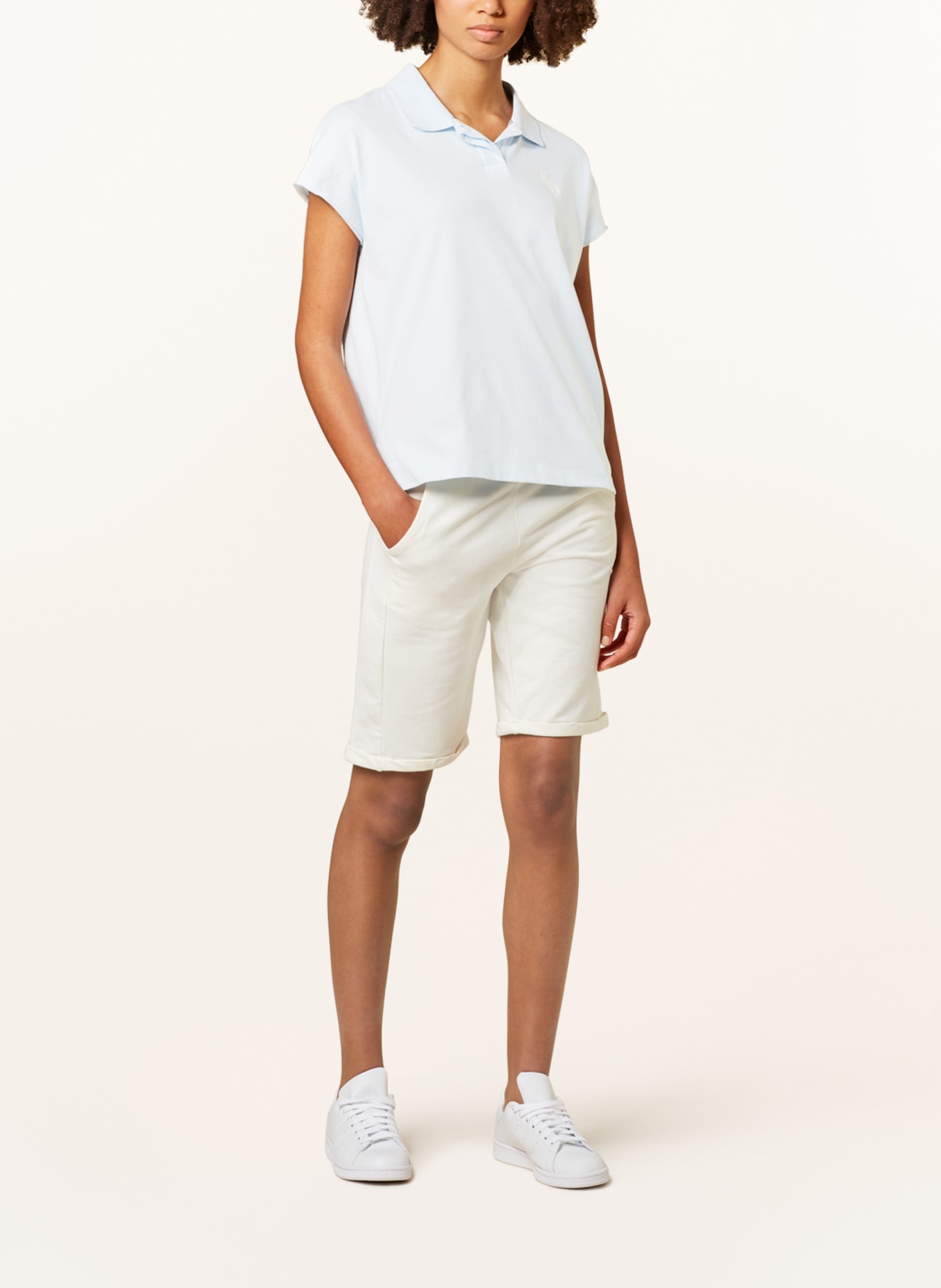 ELBSAND Piqué-Poloshirt TORVI, Farbe: HELLBLAU (Bild 2)